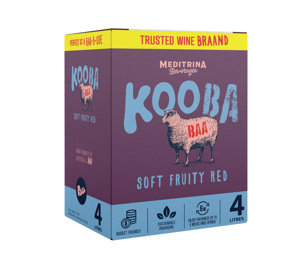 Kooba Soft Fruity Red Cask 4lt