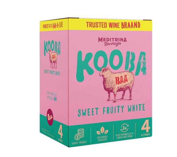 Kooba Sweet Fruity White Cask 4lt