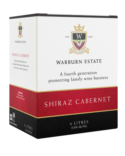 Warburn Shiraz Cabernet Cask 4lt