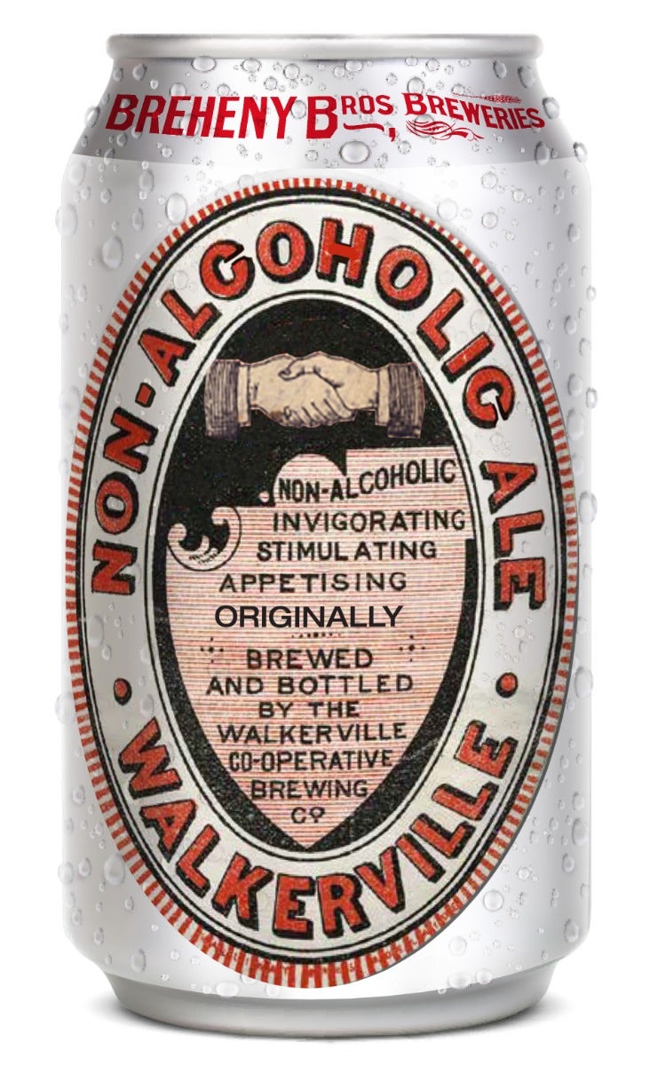 Breheny Bros Walkerville Non-alcoholic Beer 355ml