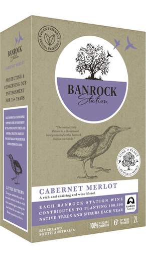 Banrock Station Cab Merlot 2Lt