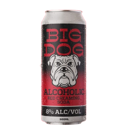 Big Dog Red Creaming Soda 500ml