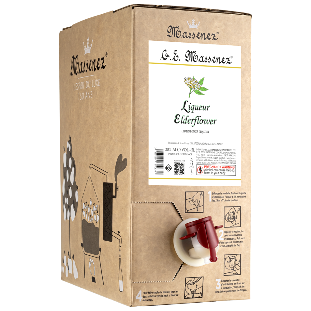 Massenez Elderflower Liqueur 5Lt