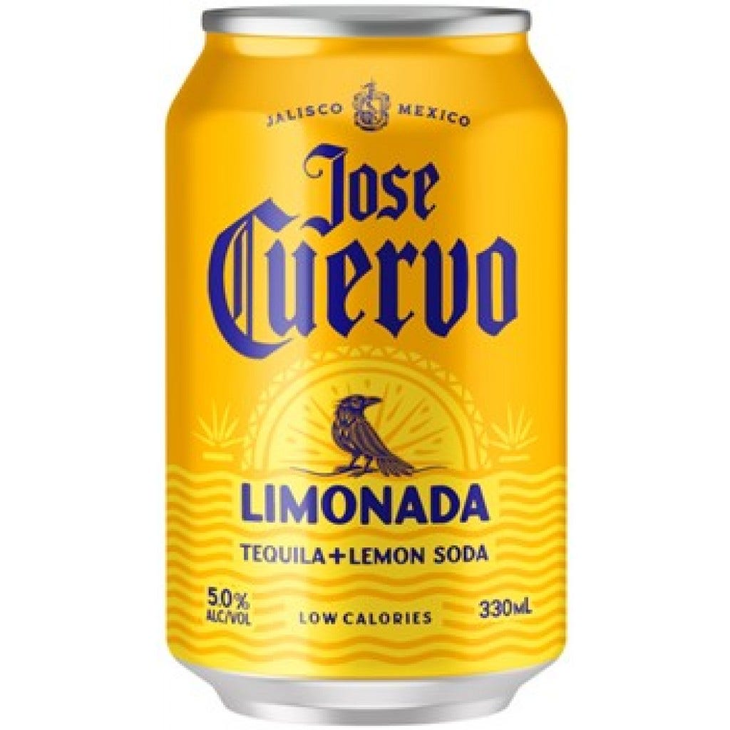 Jose Cuervo Limonada Tequila & Lemon Soda 330ml