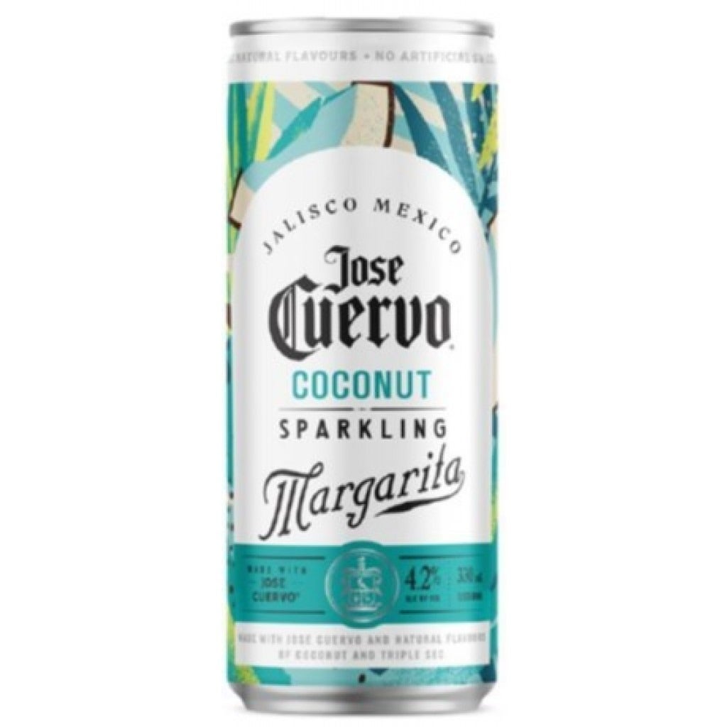 Jose Cuervo Coconut Sparkling Margarita 330ml