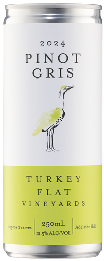 Turkey Flat Pinot Gris Cans 24pk 250ml