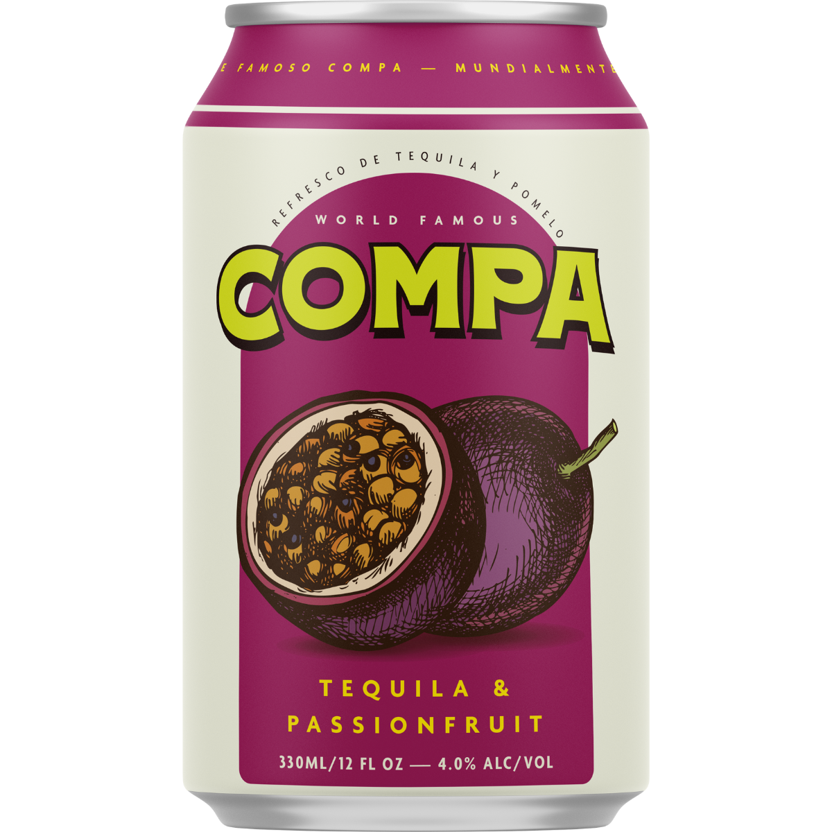 Compa Tequila Passionfruit 4% 330ml