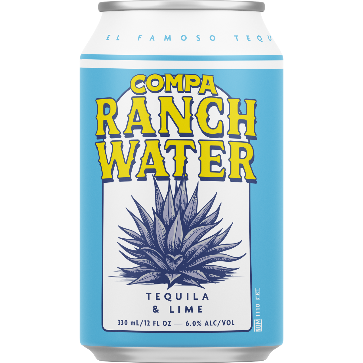 Compa Tequila Ranchwater Lime 6% 330ml