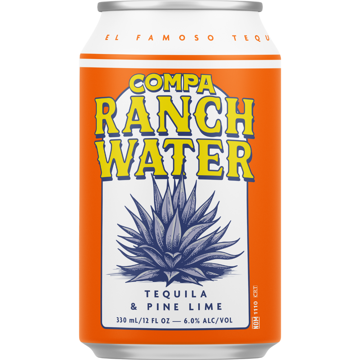 Compa Tequila Ranchwater Pine Lime 6% 330ml