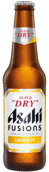 Asahi Fusions Lemon Yuzu 330ml