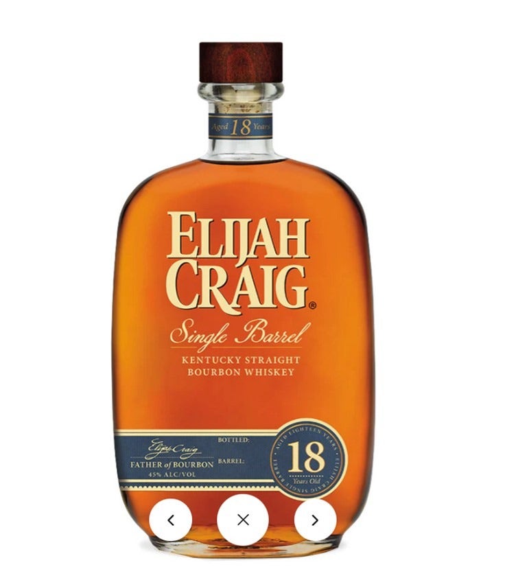 Elijah Craig 18 Year Old 750ml