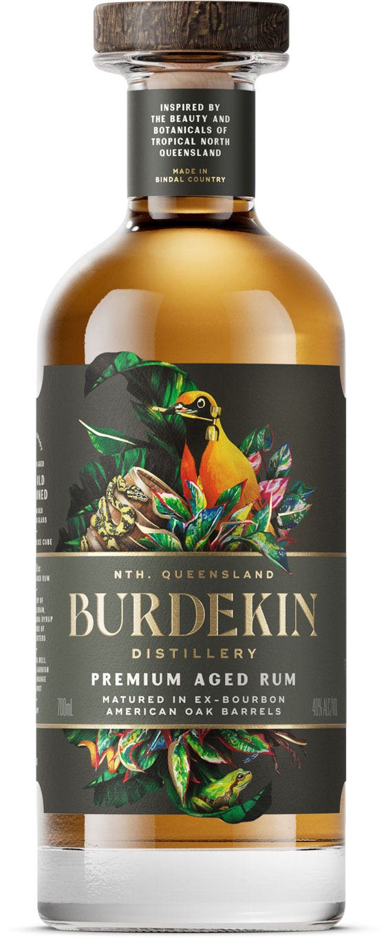 Burdekin Rum Premium Aged Rum 700ml