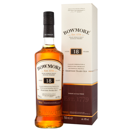 Bowmore 18 Year Old Glass 700ml