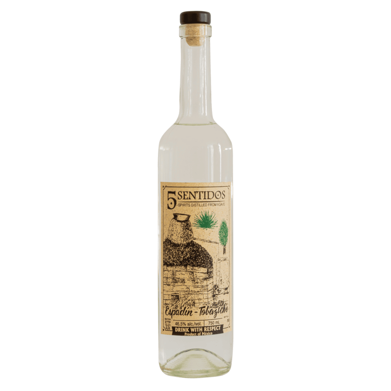 5 Sentidos Mezcal Ensamble Espadin - Tobaziche Lote 2 750ml
