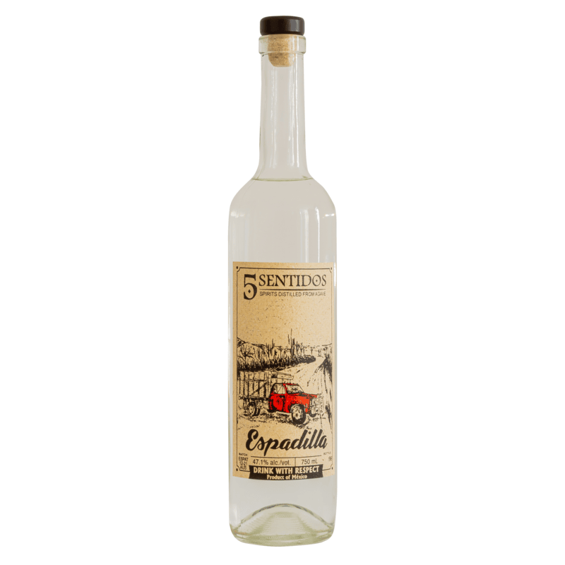 5 Sentidos Mezcal Espadilla 750ml