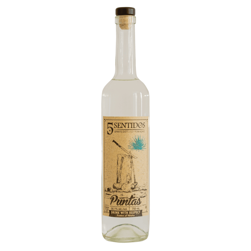 5 Sentidos Mezcal Espadin Puntas 750ml