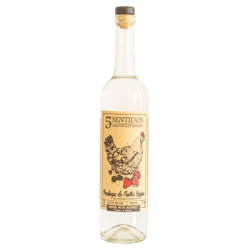 5 Sentidos Mezcal Red Fruit Pechuga 750ml