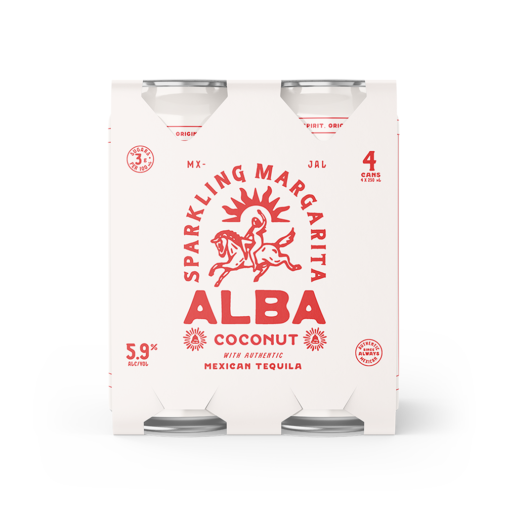 Alba Sparkling Coconut Margarita 250ml