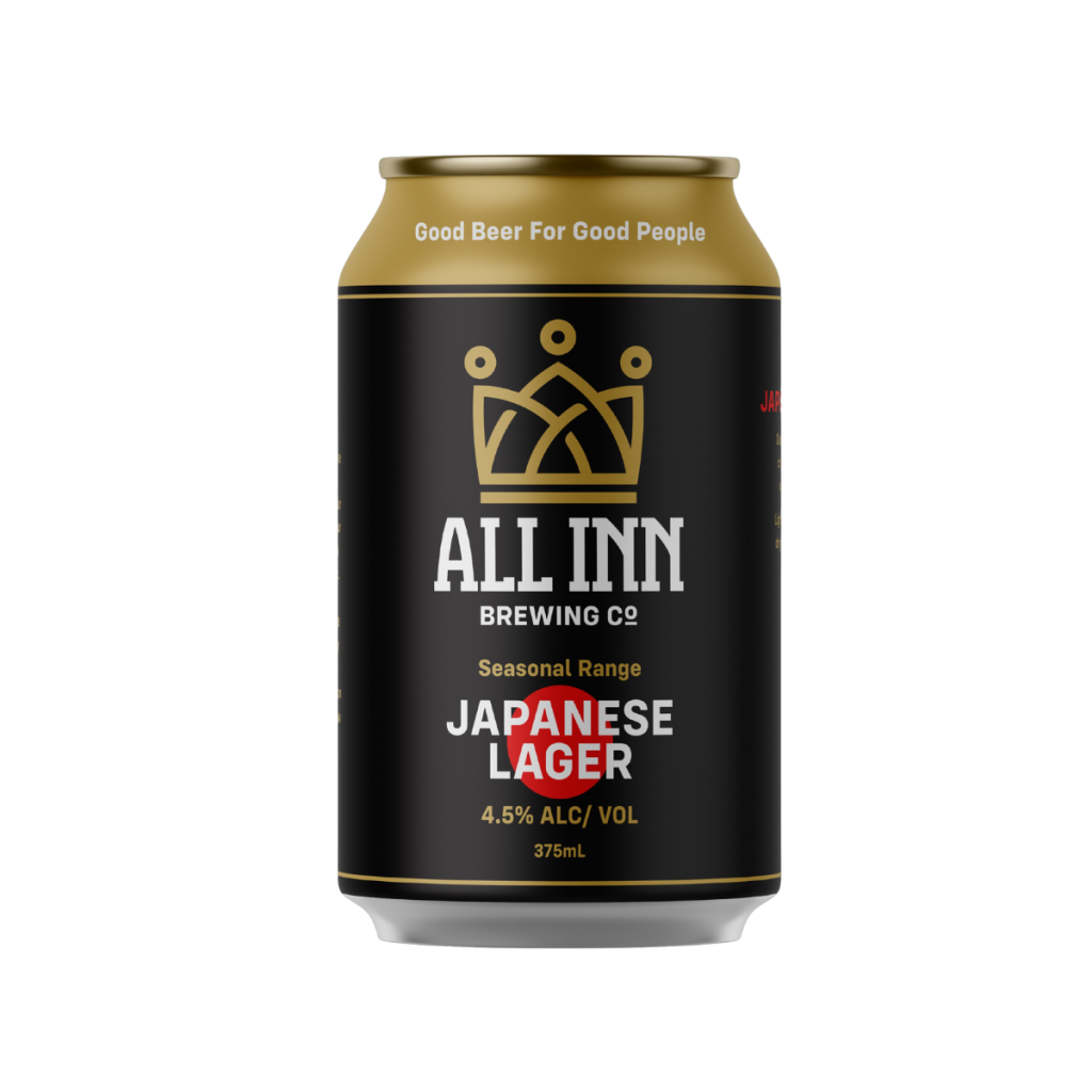 All Inn Brewing Co Japanese Lager 375ml