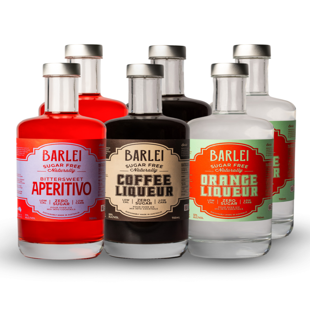 Barlei Sugar Free Spirits Mixed Case 700ml