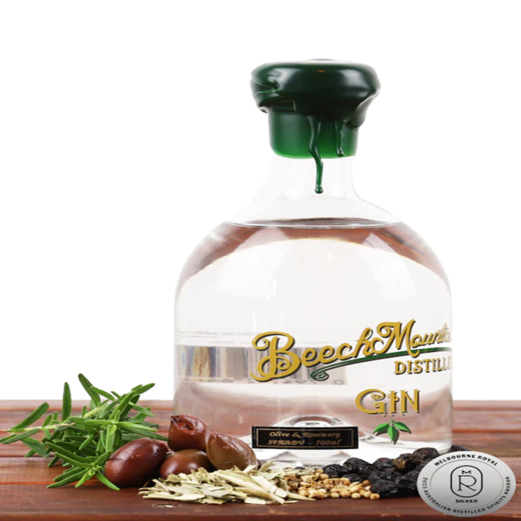 Beech Mountain Distillery Olive & Rosemary Navy Strength Gin 700ml