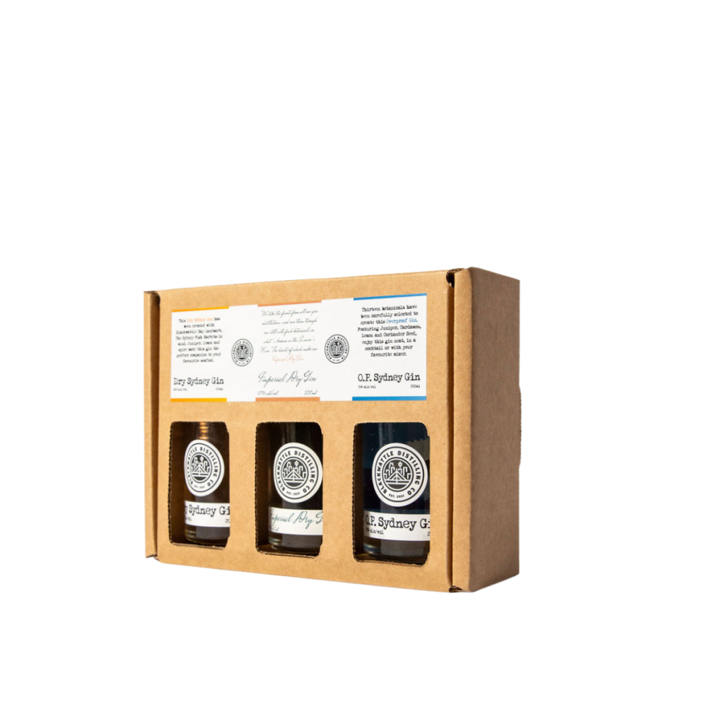 Blackwattle Distilling Co Gin Pack 3 X 200ml
