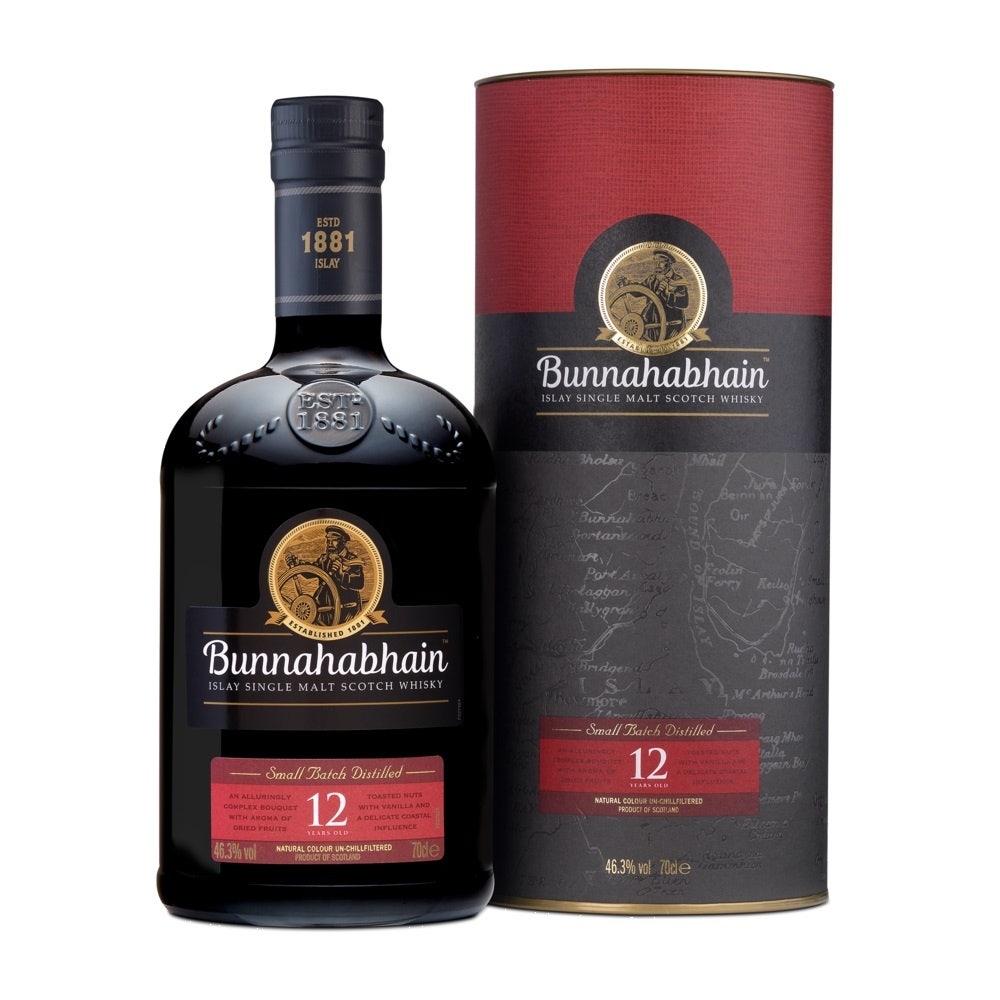 Bunnahabhain 12 Year Old Single Malt Scotch Whisky 700ml