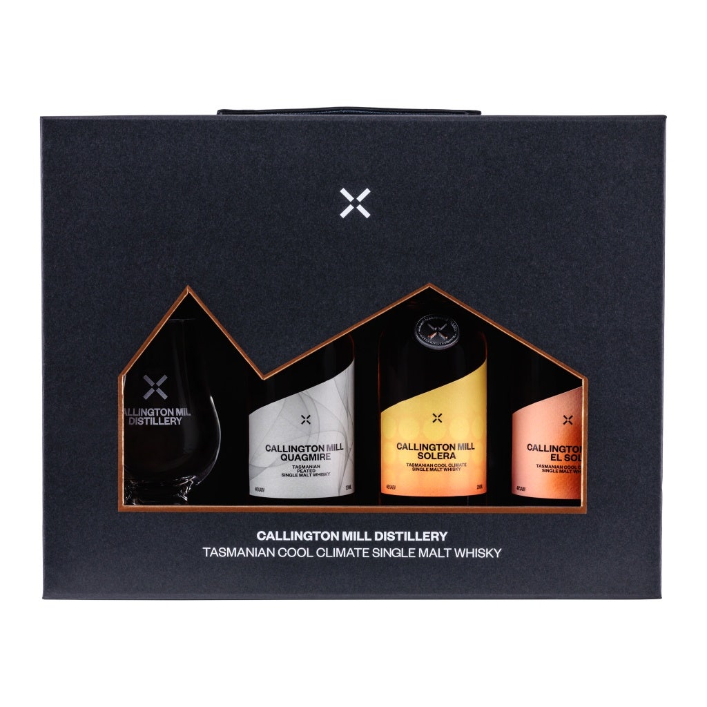 Callington Mill Tasmanian Single Malt Whisky Tasting Flight 3x 200