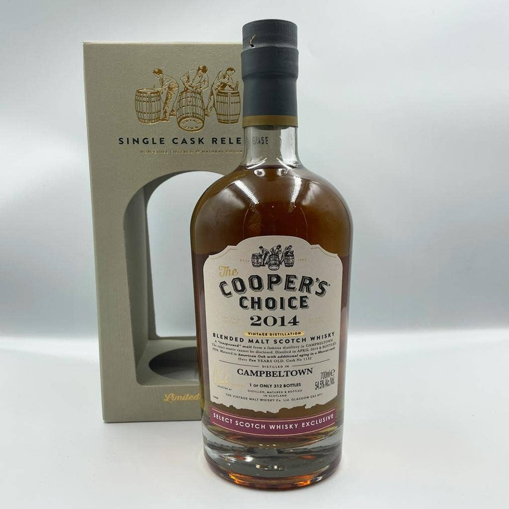 Cooper's Choice 'campbeltown' 2014 10 Year Old Scotch Malt Whisky