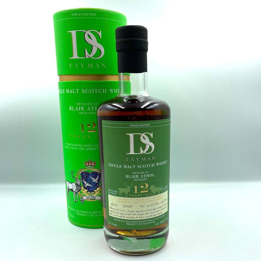 Ds Tayman Blair Athol 12 Year Old Single Malt 'syrah Edition