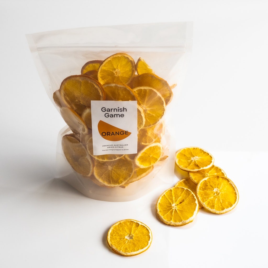 Garnish Game Orange Dehydrated Citrus Slice Garnishes 500gm