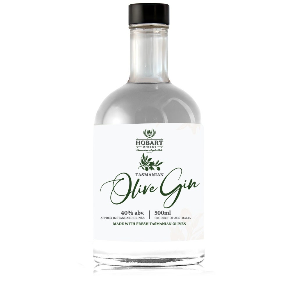 Hobart Whisky Tasmanian Olive Gin 500ml
