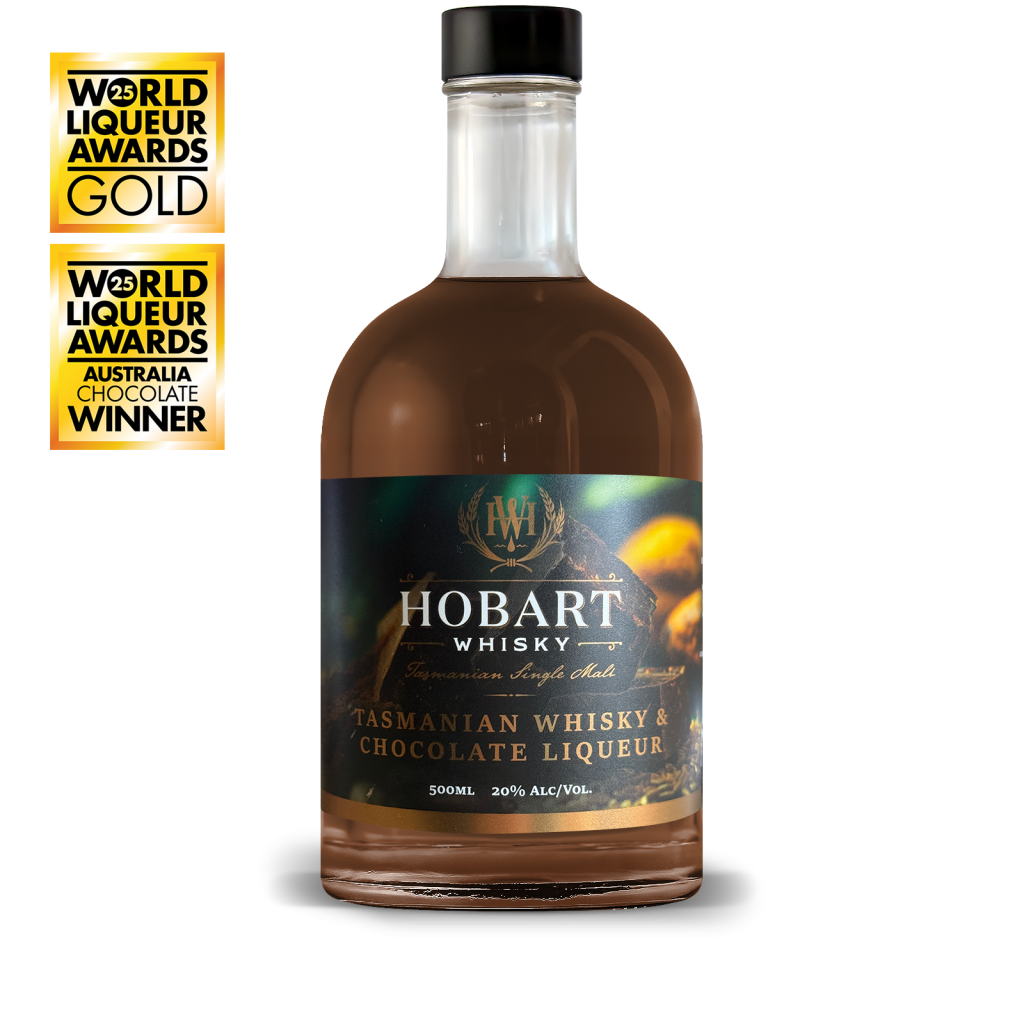 Hobart Whisky Tasmanian Whisky And Chocolate Liqueur 500ml