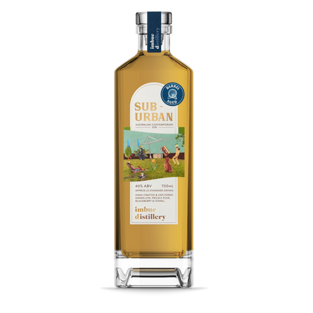 Imbue Distillery Sub-Urban Barrel Aged Gin 700ml