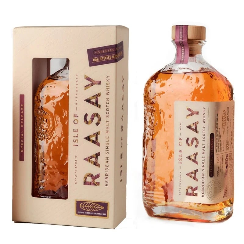 Isle Of Raasay Columbian Oak Matured 2024 Release Single Malt Whi