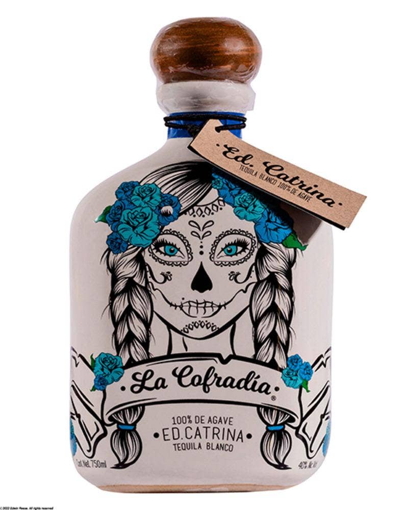 La Cofradia Ceramic Catrina Blanco Tequila 750ml