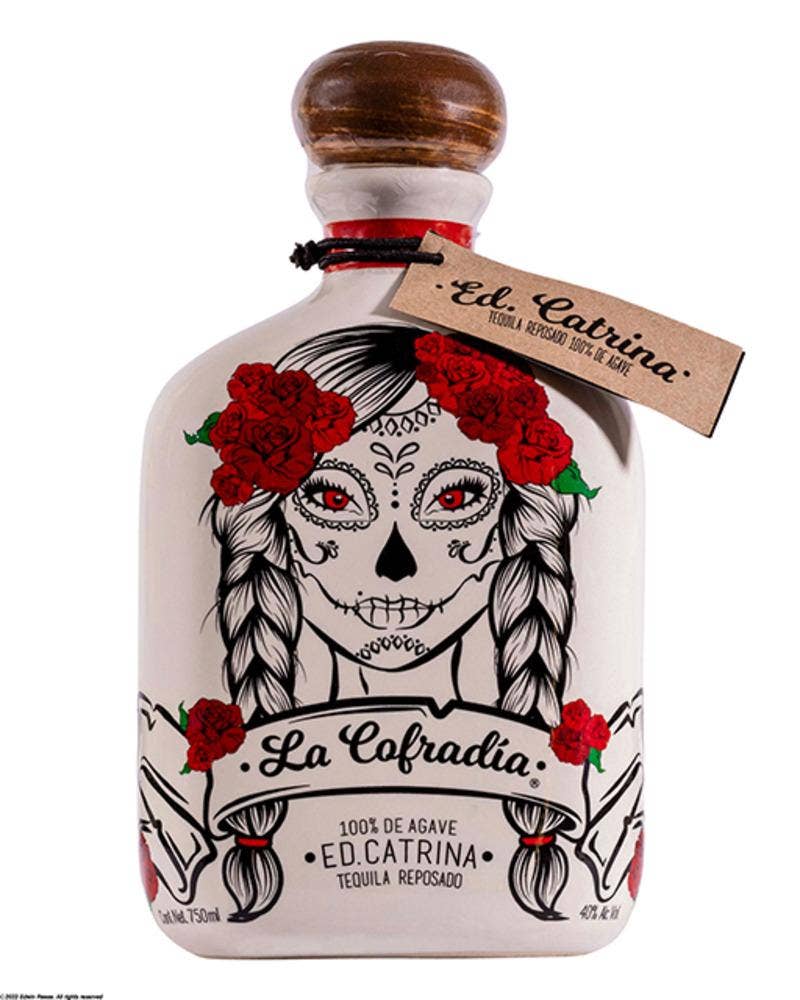 La Cofradia Ceramic Catrina Reposado Tequila 750ml