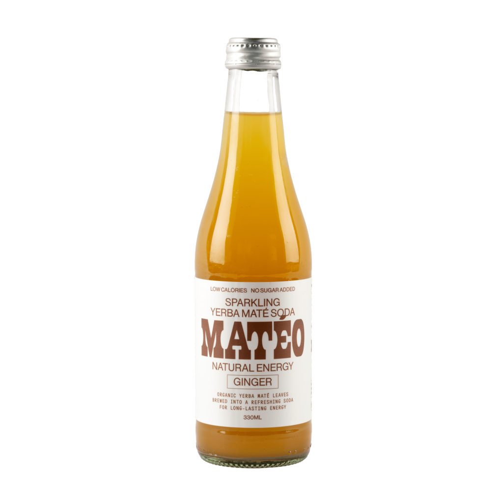 Matéo Soda Yerba Mate - Ginger 330ml