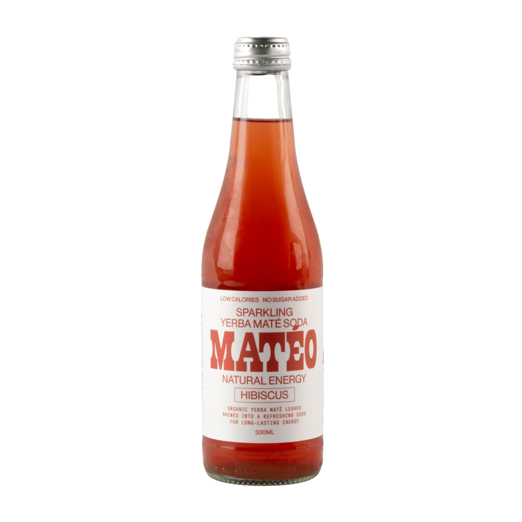 Matéo Soda Yerba Mate - Hibiscus 330ml