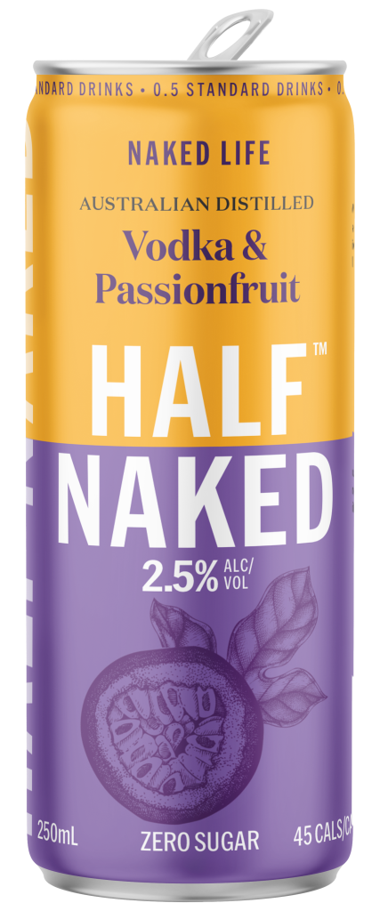 Naked Life Passionfruit Half Naked 250ml