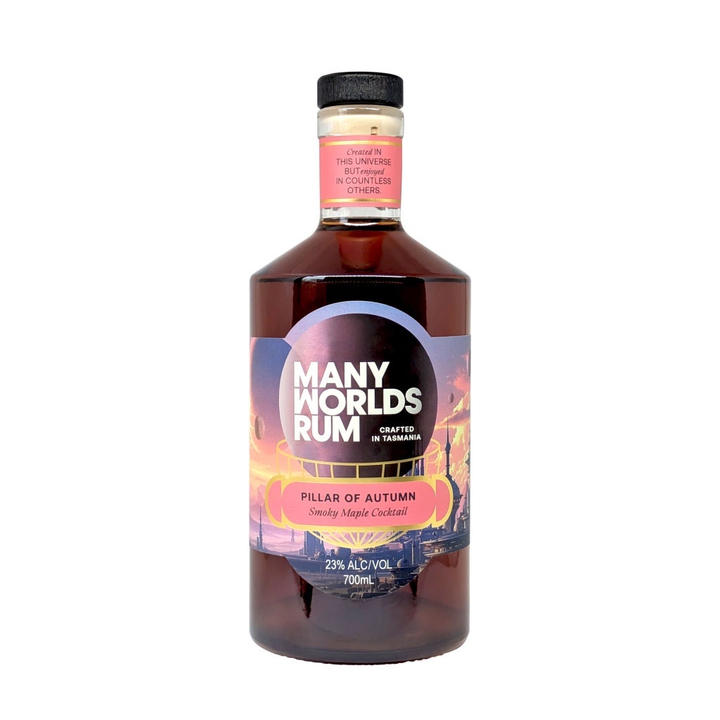 Many Worlds Rum Pillar Of Autumn Smoky Maple Cocktail 700ml
