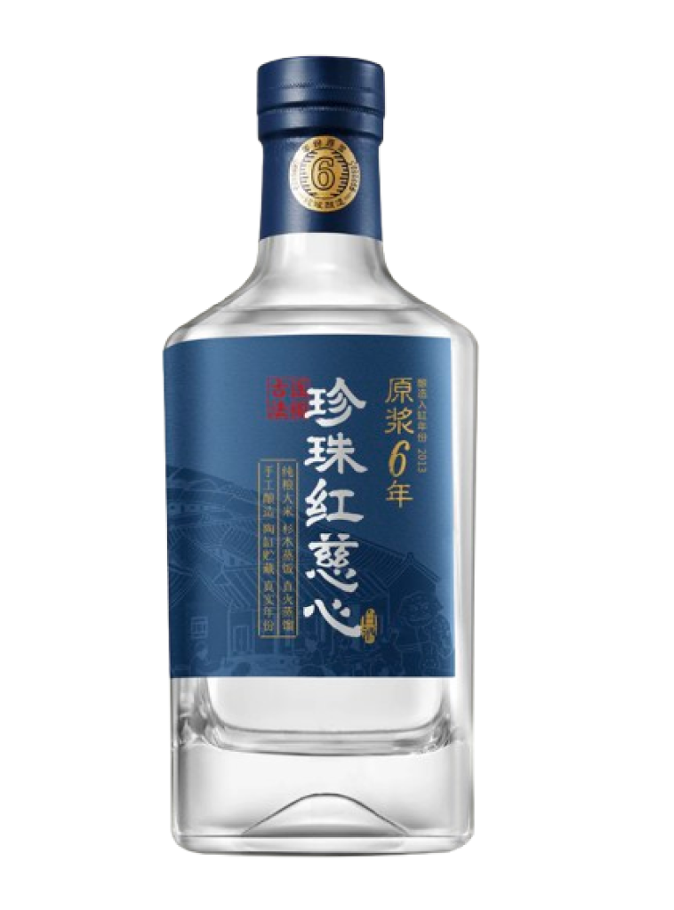 Pearl Red Ci Xin 6-Year-Old Baijiu 500ml