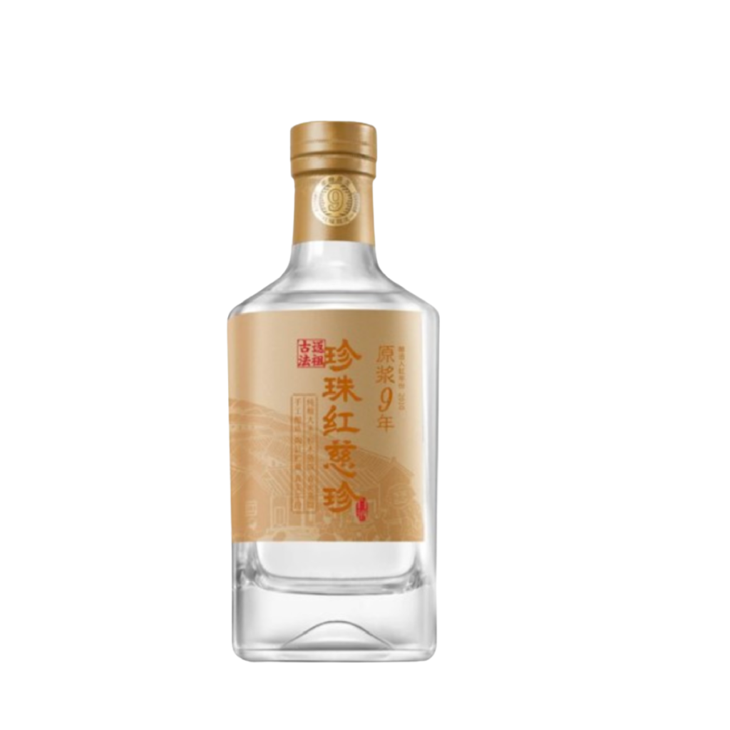 Pearl Red Ci Zhen 9-Year-Old Baijiu 500ml