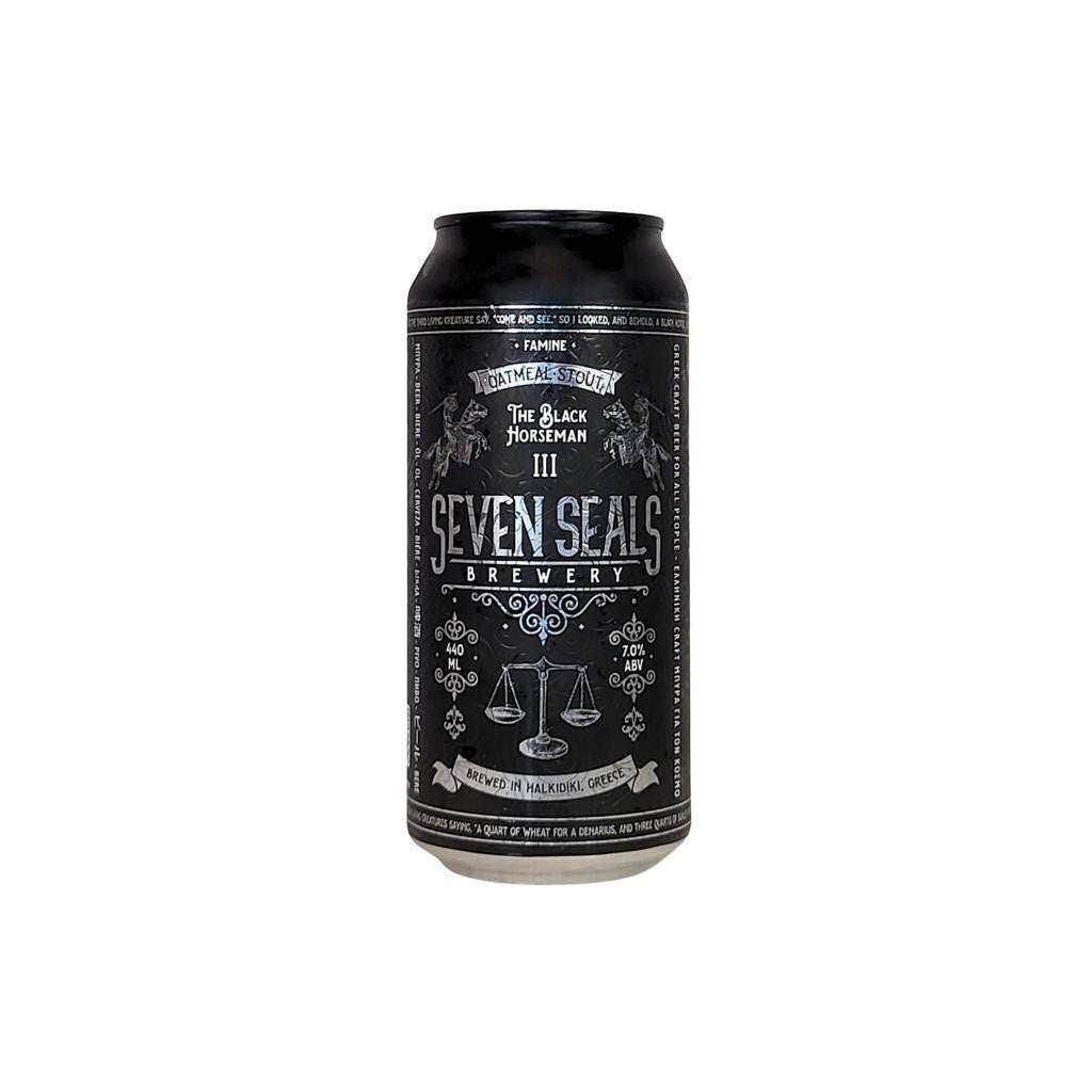 Seven Seals Beer The Black Horseman 'famine' Stout 440ml