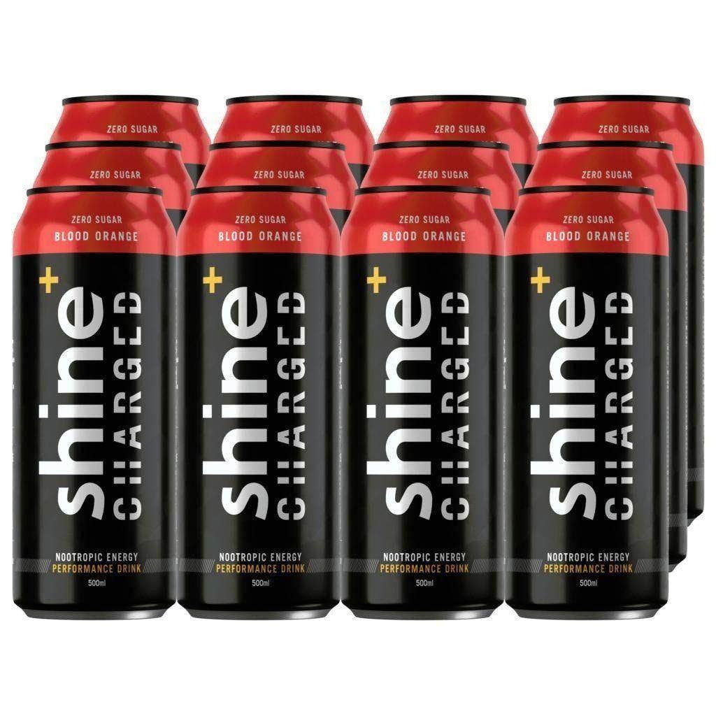 Shine+ Shine Charged Blood Orange 500ml