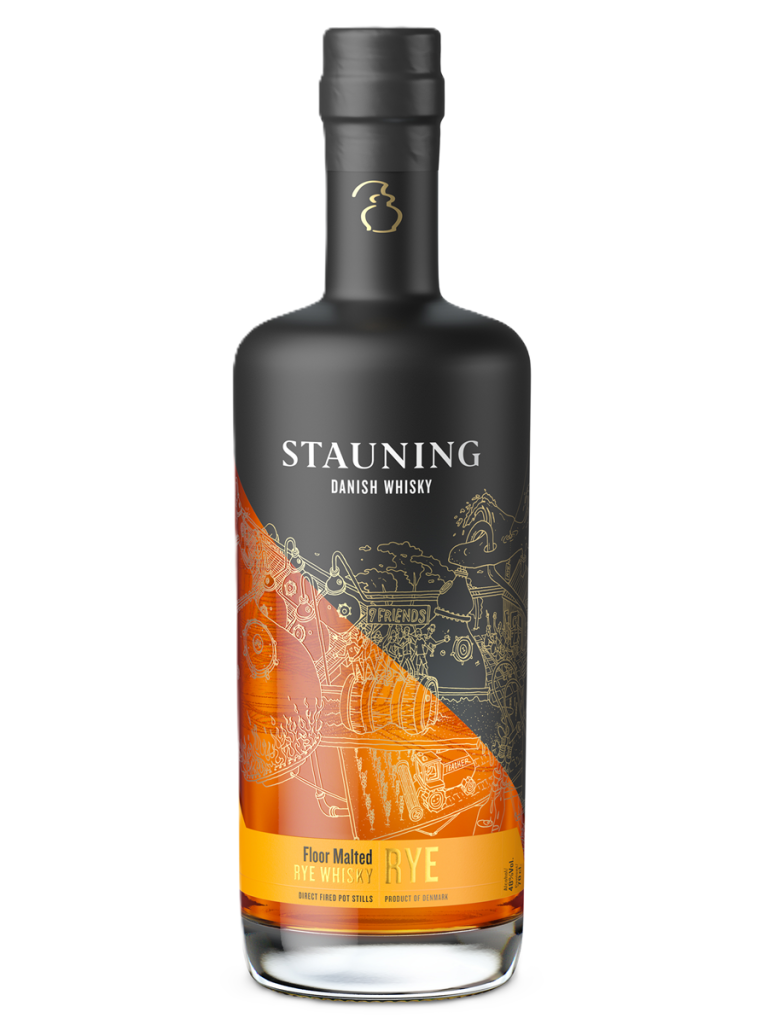 Stauning Rye Floor Malted Danish Whisky 700ml
