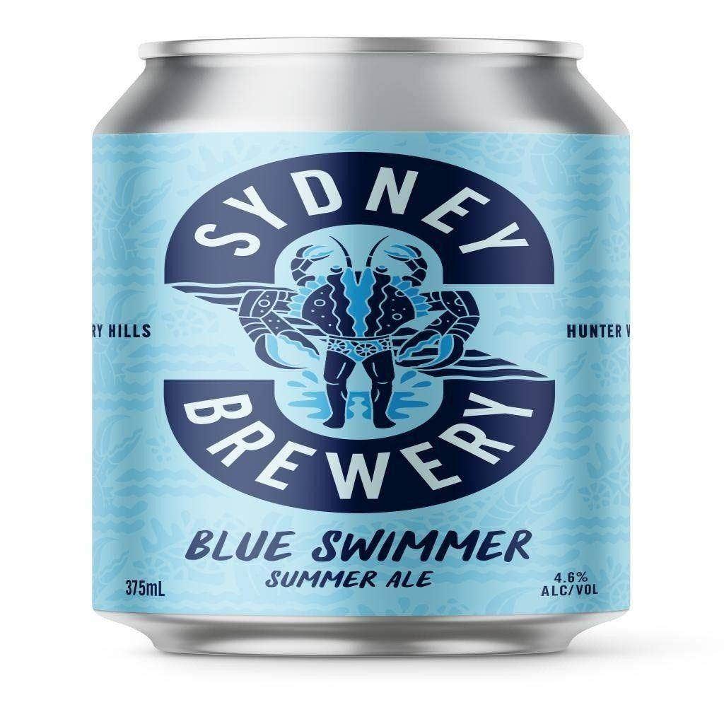 Sydney Brewery Blue Swimmer Summer Ale Can 375ml