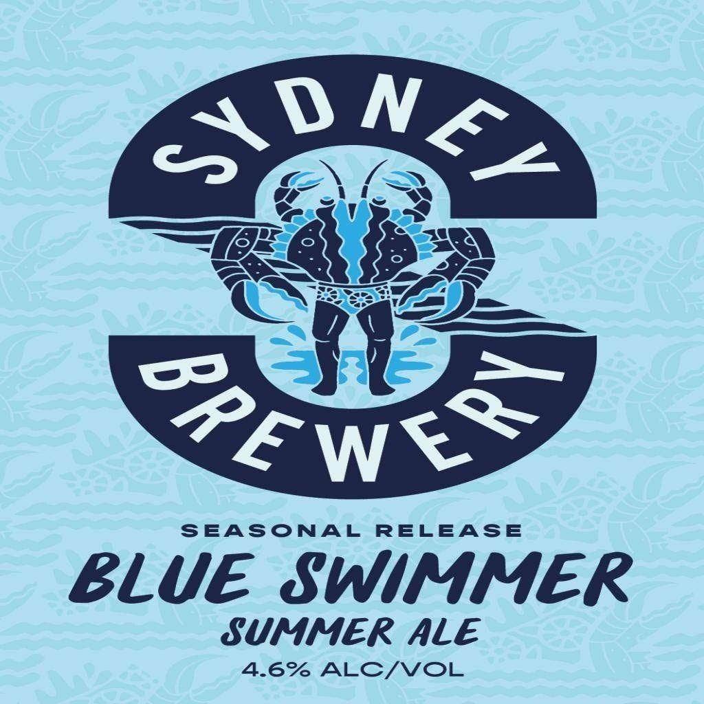Sydney Brewery Blue Swimmer Summer Ale Keg 50000ml