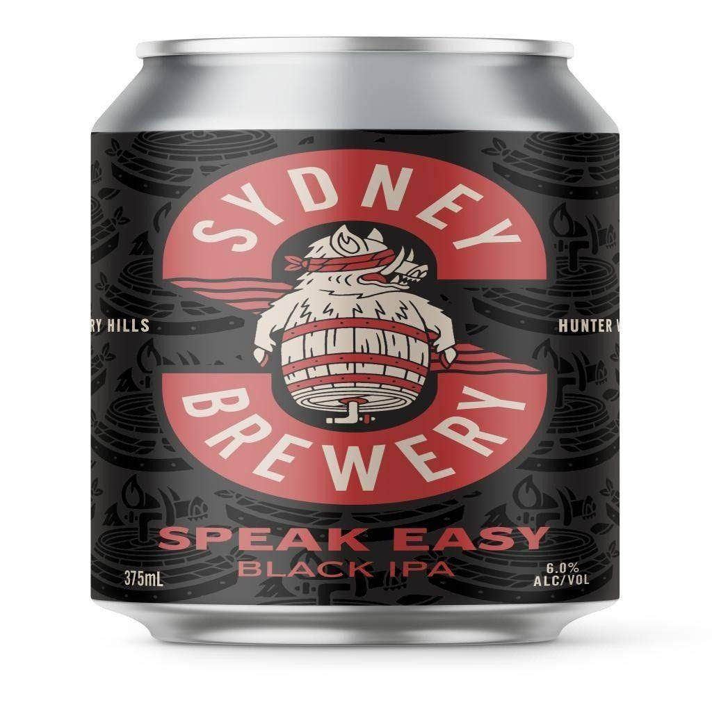 Sydney Brewery Speak Easy Black Ipa Can 375ml