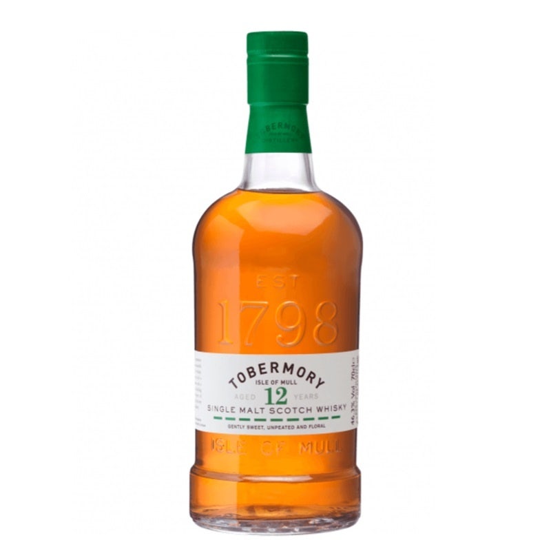 Tobermory 12 Year Old Single Malt Scotch Whisky 700ml
